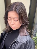 ノラ ウメダ(NORA UMEDA)&nbsp;【NORA UMEDA 高木】２０２２AW◎ダークグレージュハイライト