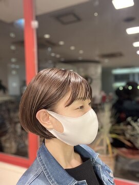 ヘアーステージ シーオーアル アゴラインボブ