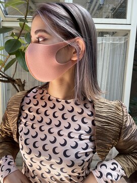 ティアム 渋谷店(Tiam shibuya) パープルベージュ/ベージュ/寒色カラー