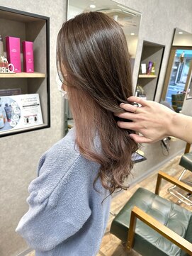 リベストバイジェービー 稲毛(li best. byjb) グレージュカラー/ボブウルフ/黒髪/ココアベージュ[稲毛/稲毛駅]