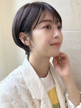 ビュートリアム265(BEAUTRIUM 265) ショート/小顔ショート/ショートボブ/顔周りカット/銀座一丁目