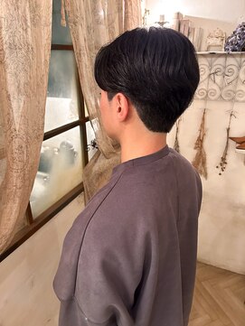アンテナ(ANTENA) メンズ☆韓国風コンマヘア☆★20代お客様施術後★☆