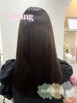 カラークチュール(Color Couture)&nbsp;外ハネボブ/セクションカラー/ベージュ/グラデーションカラー