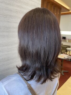 レイフィールド 扶桑店 グレージュカラーくびれミディアム