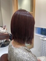 ファスナーグランデ(fustener grande)&nbsp;切りっぱなしボブ×旬カラー