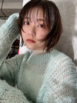 サンド 表参道(sand) ショートボブ縮毛矯正 10代20代30代40代