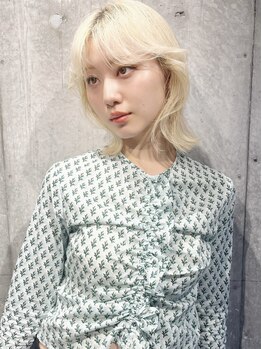 アンサム リリー(UNSOME Lille)の写真/【三軒茶屋3分】ブリーチ無しでもトレンド×似合う理想の色味<カット+イルミナ・アディクシーカラー¥6500>