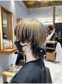 メンズマッシュウルフ