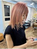 ことりベージュミルクティベージュシースルーカラー大人可愛い