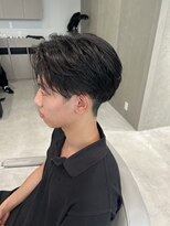 ホワイト(WHITE)&nbsp;シースルー　センターパート