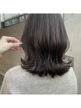 ザ シー 海老名(The C) 20代30代40代・赤み消し艶カラー似合わせカットミディアム