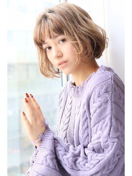 ニスル 上尾店(NISURU) 似合わせカット/大人ガーリー/ダークアッシュ/着物/上尾/上尾駅