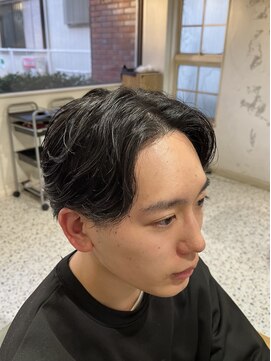 サンバイセライロ 千葉(SAN. by celilo) ウルフ/アッシュブラック/カルマパーマ/高野優真