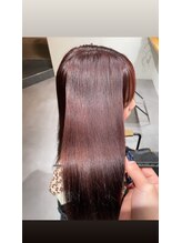 【縮毛矯正】柔らかく自然にまとまる髪へ！