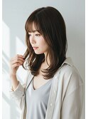 30代40代50代内巻きレイヤー透明感髪質改善白髪染め