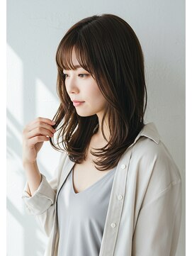 アントワープトーキョー(antwerp TOKYO) 30代40代50代内巻きレイヤー透明感髪質改善白髪染め