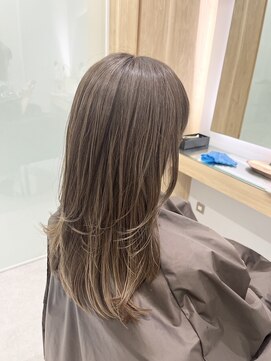 クシュ 本川越店(kusyu...) クラゲヘアー#アプリコットオレンジ#マロンベージュエンドカラー