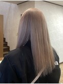 色素薄め系ハイトーンベージュ