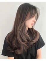 ヒール 銀座(heel)&nbsp;小顔に見せるワンホン＆韓国ヘア/顔周りレイヤーカット