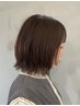 似合わせカット＋集中ケアトリートメント　￥6300→