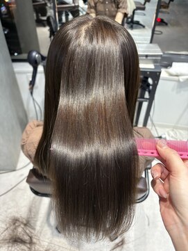 シェノン 梅田(CHAINON) 酸性縮毛矯正/透明感カラー/酸性ストレート