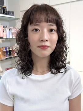 ロンドアンメゾン 原宿(Lond un Maison.) くびれヘア/アプリコットオレンジ/レイヤーカット/ブリーチなし