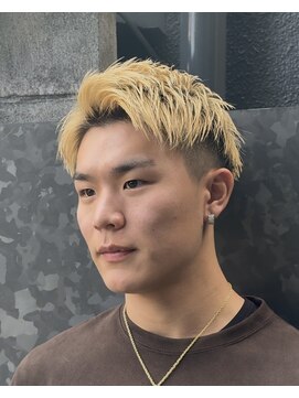 キングオブヘア バイ ノイズ 梅田茶屋町店(KING of hair by NOISM) 短髪/ツーブロック/アップバング/眉毛カット