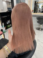 ラピス 渋谷本店(Lapis)&nbsp;シアーピンク/韓国ヘアー/レイヤーカット/ハイトーン/髪質改善