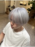 メンズカラー×ホワイトシルバー【大阪天満橋】