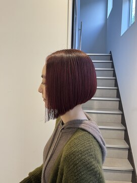 ヘアーアンドスパ メル(hair&spa m.e.l by origami) カシスカラー