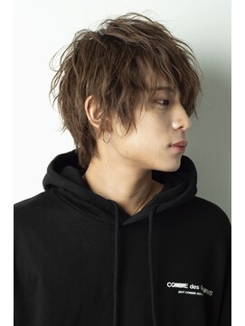 ヴェイン 渋谷(vain) メンズ渋谷アップバング無造作カットパーマ人気k