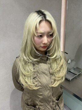 ロンド マーレ 天神大名店(Lond mare) 大人ガーリー/ミディアムレイヤーカット/似合わせカット