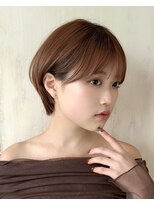 アフロート ルヴア(AFLOAT RUVUA)&nbsp;新宿髪質改善　大人の魅力引き出す丸みショートボブ