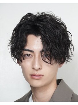 フィフス 原宿(fifth) 緩めパーマシャドウパーマツイストスパイラルパーマ大人男子ヘア