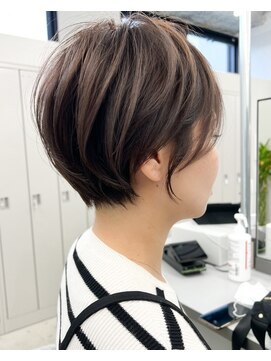 ヘアサロン リボーン(Hair salon Reborn) 王子ボブショートボブカット20代30代40代