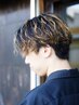 【新生活応援20%OFF】パーマ×ブリーチメッシュ（ベージュ系）×カット