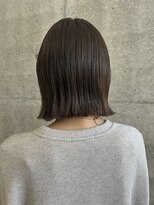 ジゼル 前橋(Giselle)&nbsp;透明感たっぷりオリーブベージュ×レイヤーボブ