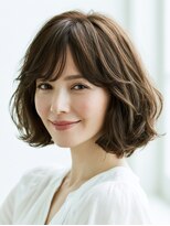 ビフィーノ リルネ(Bifino Rilune) 40代の若見え丸みショートボブ
