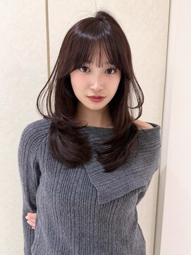 アイトーキョーエス 渋谷(AI TOKYO S) レイヤーカット/ココアブラウン/ニュアンス/髪質改善/渋谷