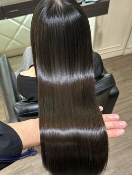 髪質改善専門店 BLAZE THE SALON 守恒の写真/繰り返すほど美しくなる髪質改善で、リラックス空間の中、毛先まで柔らかくしなやかな仕上がりに☆