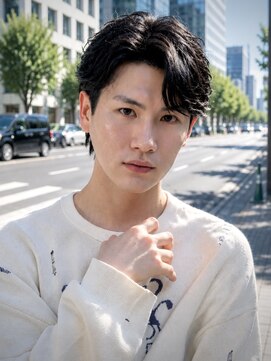 ヒロギンザ 青山店(HIRO GINZA) 韓国風毛流れセンターパート