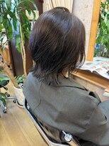 美容室 ココロ(Co Co Lo) 絡まり・赤みを抑えたマットブラウンレイヤー