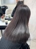 カット+縮毛矯正+イルミナカラー+TOKIO5stepトリートメント