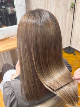 アクア(AQA+aqa)の写真/【縮毛矯正・ストレートが得意なサロン】