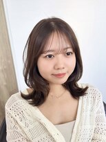 トエン(toen)&nbsp;ブラウンベージュ×くびれミディアム