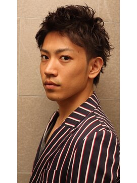 プランツヘアー ビフォーアフター モテメンズツーブロック プランツヘアー博多