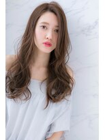 ローレン(LOREN)&nbsp;＊LOREN＊透明感×美肌ブルージュ小顔ヴェールウェーブロング