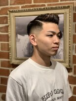 ヒロギンザバーバーショップ 新宿店(HIRO GINZA BARBER SHOP)&nbsp;7:3フェードスタイル