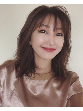 チョビー 銀座(chobii) チョビー銀座桜井デジタルパーマグレージュベージュ