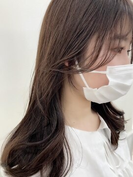 ネオリーブ クーロ(Neolive curro) 小顔見せおくれ毛＊顔まわり　似合わせカット　横浜　韓国風